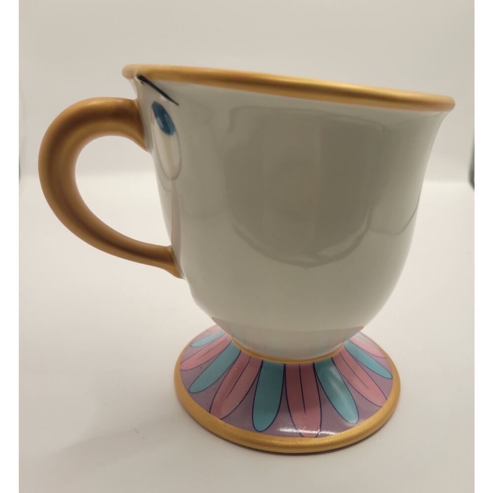 Disney Parks Beauty And The Beast Chip Ceramic Mug Official Coffee Tea Cup - Picture 4 of 10